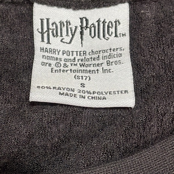 Harry Potter Black Womens Soft Crewneck Sweatshirts Size Small - Picture 5 of 9